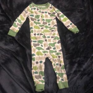Carters Flannel long sleeve onesie